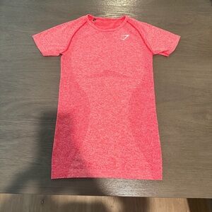 Gymshark Hot Pink Seamless T-Shirt, Size Medium